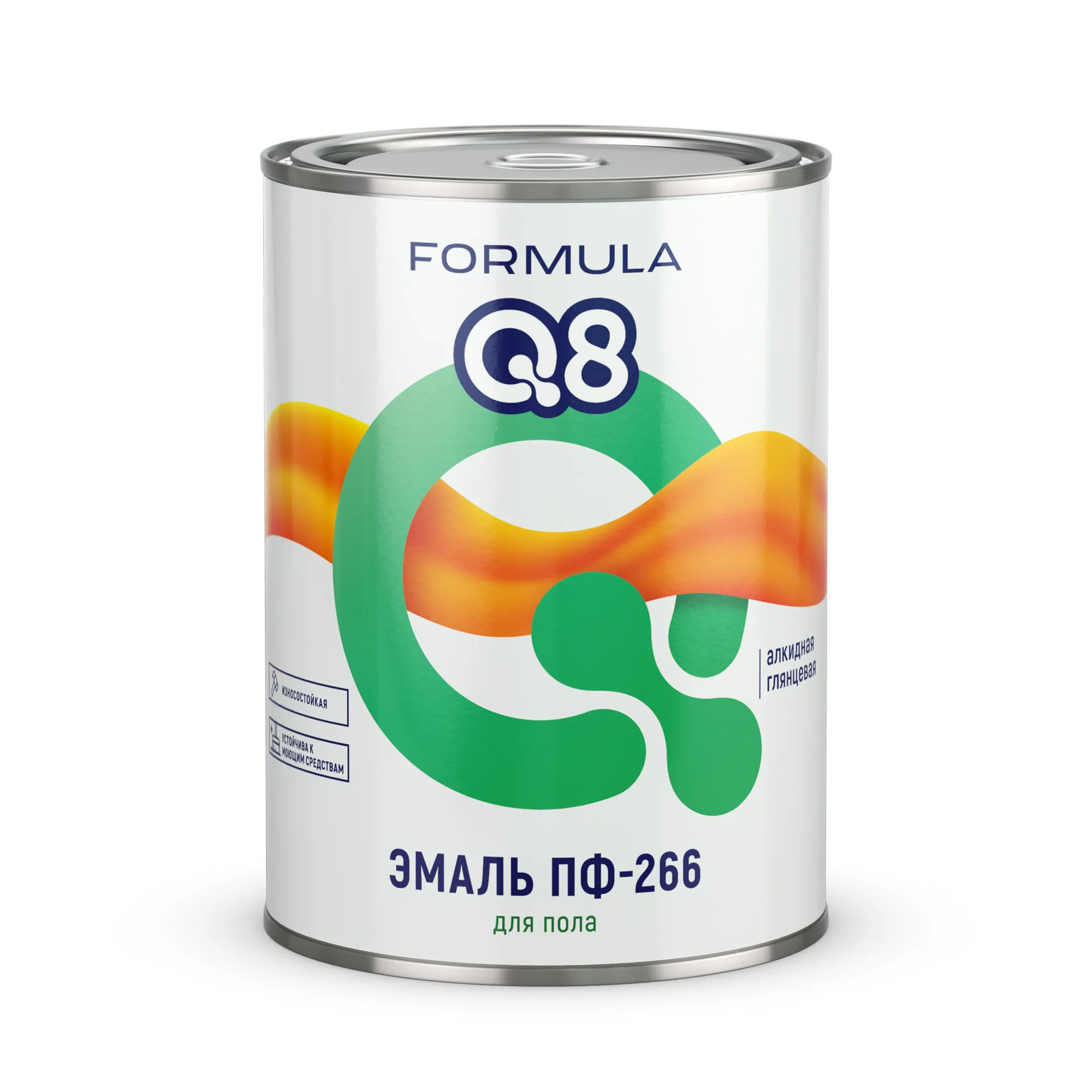 Эмаль для пола ПФ-266 алкидная FORMULA Q8 в Тольятти: купить, цена,  описание, доставка, опт, розница