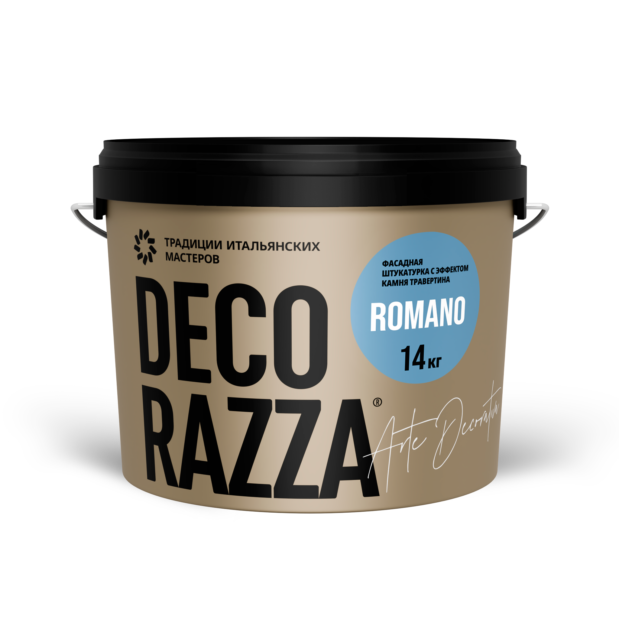 Фасадная штукатурка ROMANO, 14 кг, Decorazza — купить для фасада