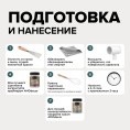 Меловая краска для мебели АМОdecor AMO 0,75 кг, Марианская впадина, профессиональное покрытие для дерева