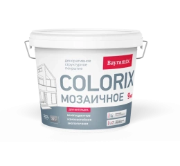 Мозаичное покрытие Colorix, Cl 16, 9 кг, Bayramix — купить для фасада