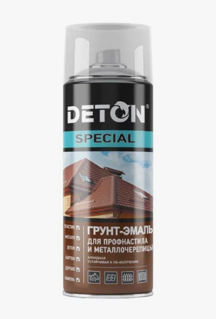 Аэрозоль Deton желтый цинк RAL 1018 Deton Special (520 мл)