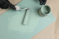 AMO Меловая краска для мебели АМОdecor, 0,25 кг, оттенок Эвкалипт, защитно-декоративная, колеруемая для внутренних и наружных работ