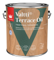 Масло для террас VALTTI TERRACE OIL Tikkivala, цвет Бесцветный, фасовка 2,7л: для наружных работ, по штукатурке